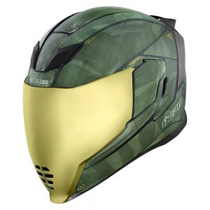 Icon Airflite Battlescar 2 Helmet Green
