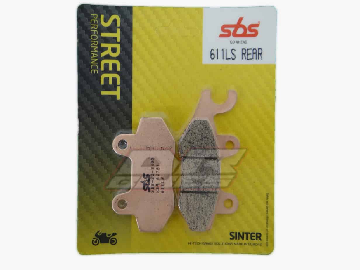 SBS Rear Brake Pads 611LS
