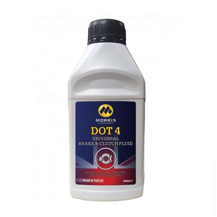 Morris Lubricants DOT4 Universal Brake & Clutch Fluid 500ml
