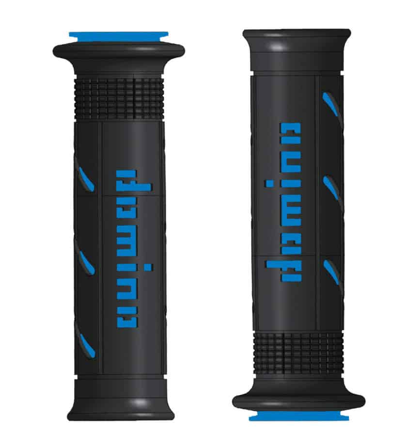 Domino XM2 Quick Action Throttle with Black/Blue Grips - Image 2