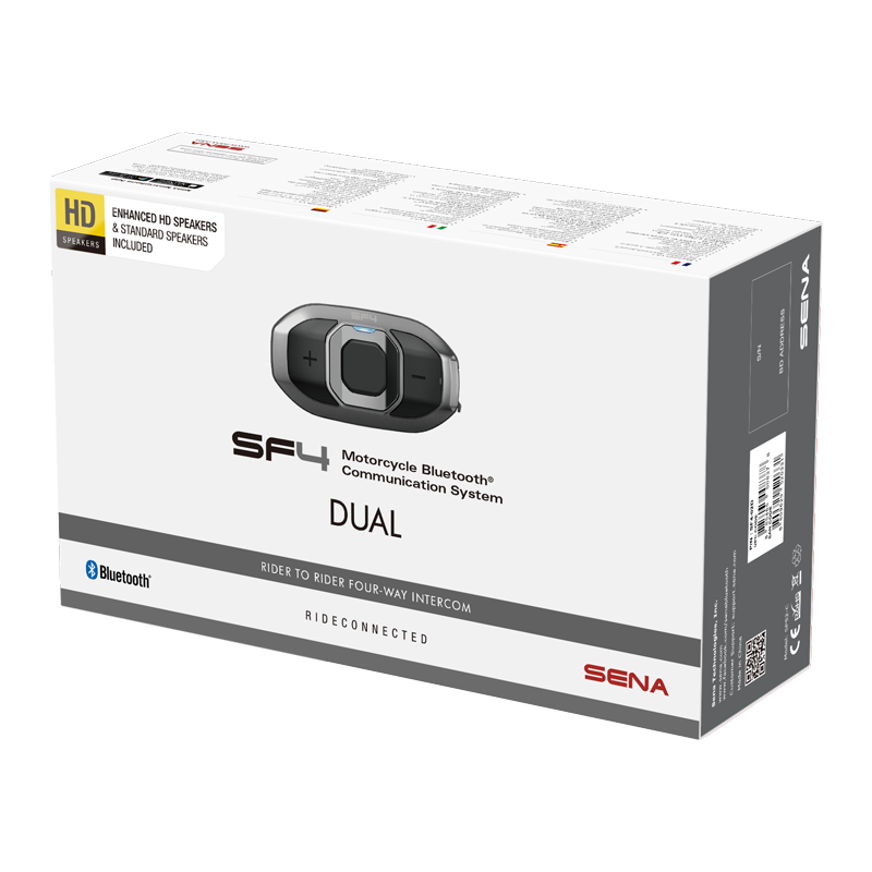 Sena SF4 Bluetooth Intercom Dual Speakers Dual Pack SF4-02D