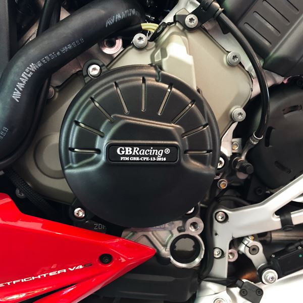 Ducati Streetfighter V4S 2020 GB Racing Alternator Case Cover EC-V4S-SF-2020-1-GBR - Image 2