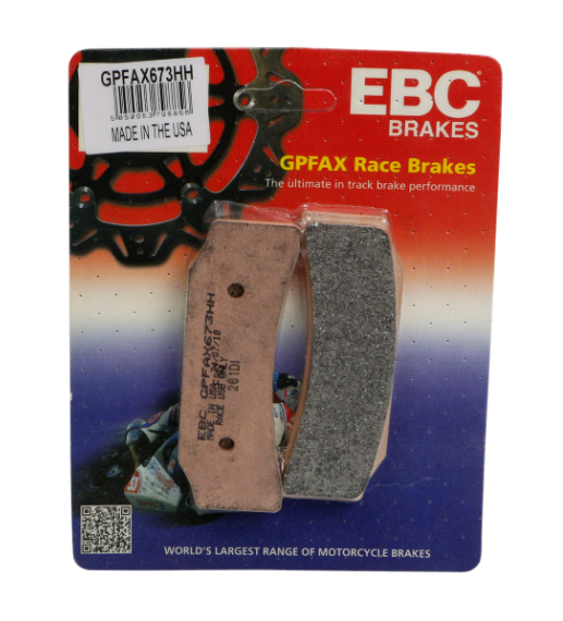 ebc gpfax sintered race brake pads gpfax673hh for brembo xbo b1 p4 30/34 race calipers