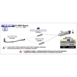 BMW-C650-Sport-2016-2017-2018-2019-2020-Arrow-Exhaust-2