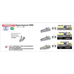 Ducati-Hypermotard-950-2019-2020-Arrow-Exhaust