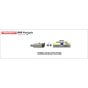 Ducati-Panigale-899-2014-2015-Arrow-Exhaust