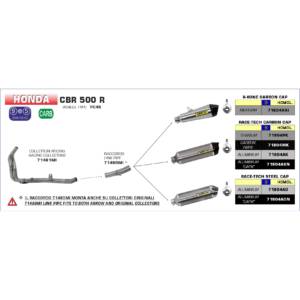 Honda-CBR500R-2013-2014-2015-Arrow-Exhaust