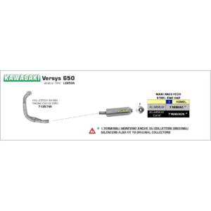 Kawasaki-Versys-650-2007-2008-2009-2010-2011-2012-2013-2014-Arrow-Exhaust