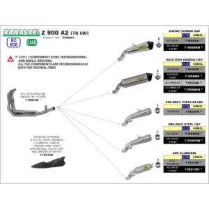 Kawasaki-Z900AZ-2019-2020-Arrow-Exhaust