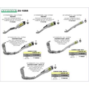 Kawasaki-ZX-10RR-2017-2018-2019-Arrow-Exhaust