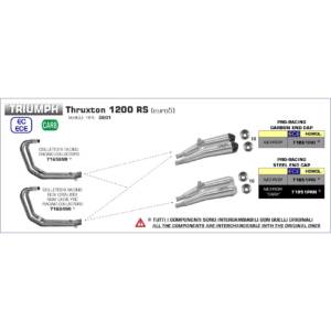 Thriumph-Thruxton-1200RS-2020-2021-Arrow-Exhaust