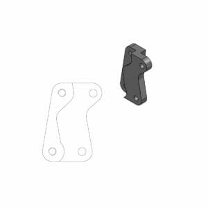 KTM EXC 300 1993-1999 Moto Master Brake Caliper Adaptor SM 211012