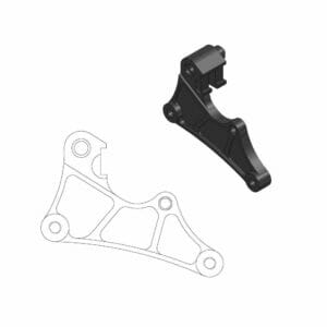 Kawasaki KX 450 F 2015-2020 Moto Master Brake Caliper Adaptor SM 211066