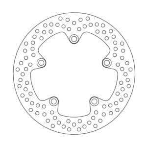 Honda NC 750 X ABS 2020-2023 Moto Master Brake Disc Halo Rear 110529