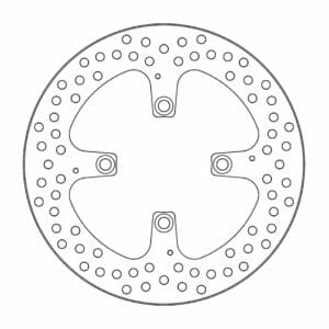 Ducati SUPERSPORT 950 S ABS 2021-2023 Moto Master Brake Disc Halo Rear 110630