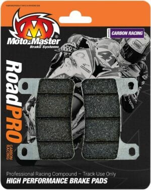 Kawasaki ZX-6 R 636 ABS 2019-2020 Moto Master Brake Pad Carbon Racing 407906