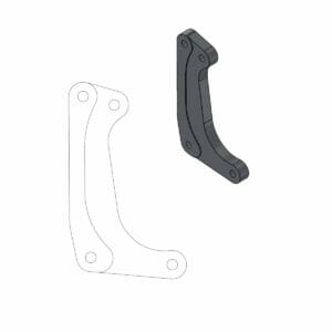 Suzuki RM-Z 450 E 2018 Moto Master Brake Caliper Adaptor Sm 211030