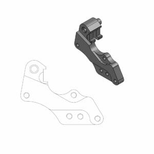 Yamaha YZ 450 F 2005-2007 Moto Master Brake Caliper Adaptor 211042