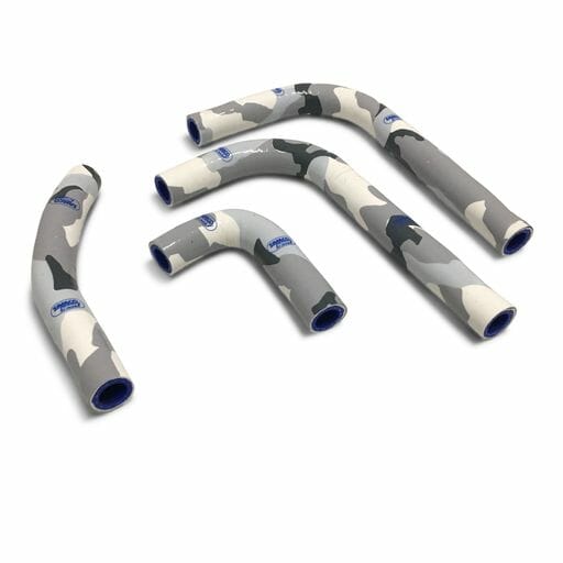 Kawasaki KX 250 F OEM Design 2017-2019 4 Piece Samco Sport Silicone Radiator Coolant Hose Kit