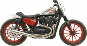 Harley Davidson XL 1200 CB ABS 2014-2017 Bassani Xhaust Road Rage III High Output Exhaust System 1X62SS