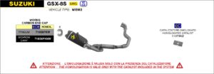 fantic xef/xmf125 2023 arrow exhaust (copy)