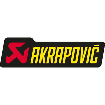 white akrapovic