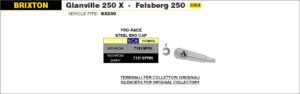 brixton bx125x / felsberg 125x 2019 2020 arrow exhaust (copy)