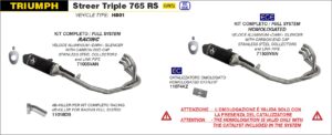 piaggio vespa gtv300 euro 5 2023 arrow exhaust (copy)