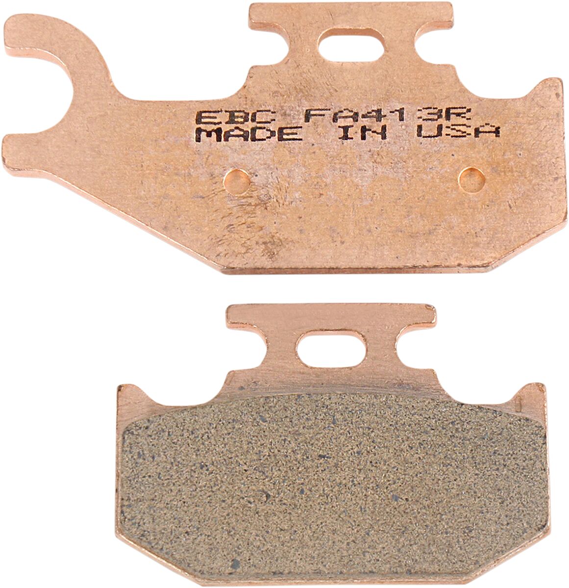 Fits Suzuki LT-A 400 2003-2018 EBC Front Long-Life Brake Pads FA413R + FA414R