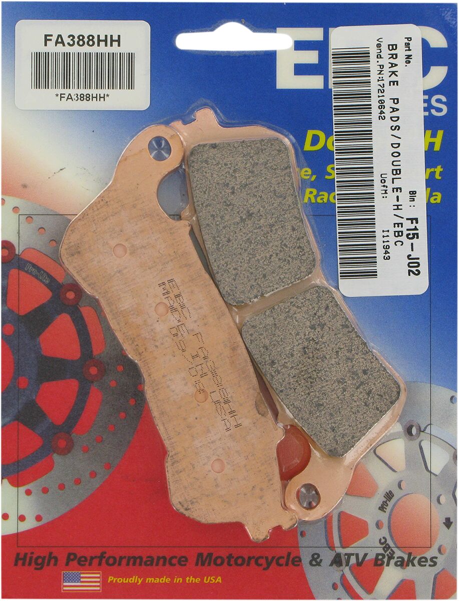 Honda NSA 700 2008-2011 EBC Front Sintered "HH" Brake Pads FA388HH