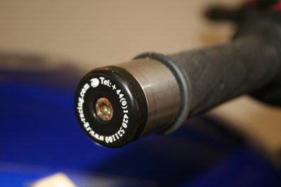 Suzuki GSX-1250 FA 2010-2016 R&G Bar End Sliders BE0017BK
