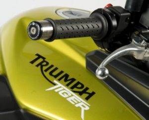 Triumph Tiger 800 2011-2017 R&G Bar End Sliders BE0053BK