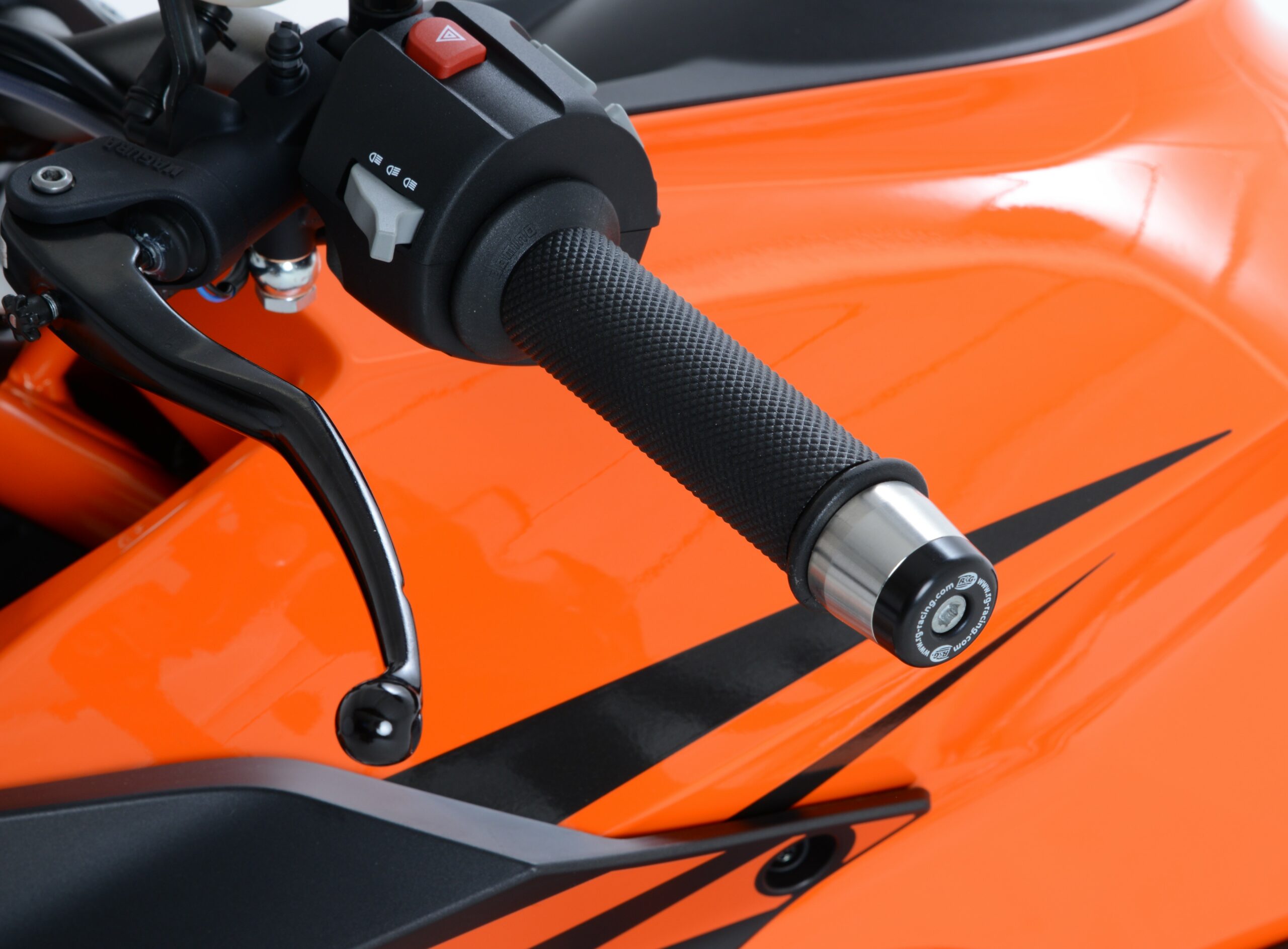 KTM 990 SMR 2012-2014 R&G Bar End Sliders BE0060BK