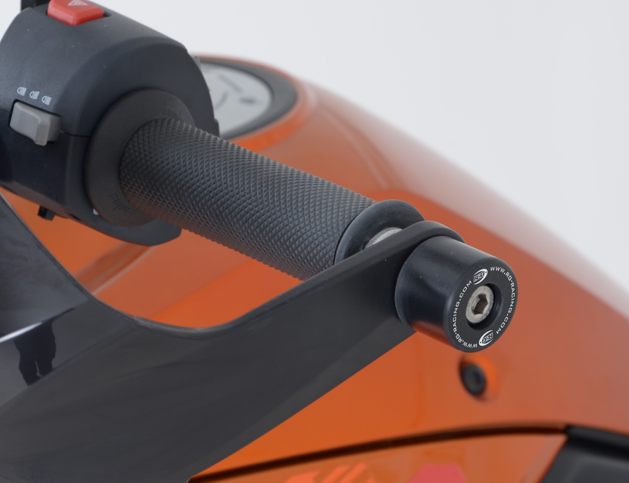 KTM 1050 Adventure 2015-2018 R&G Bar End Sliders BE0070BK