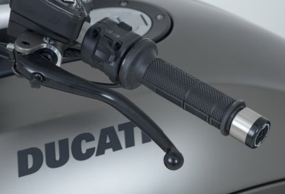Ducati XDiavel 2016-2020 R&G Bar End Sliders BE0074BK