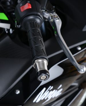 Kawasaki Z650 2017-2023 R&G Bar End Sliders BE0083BK
