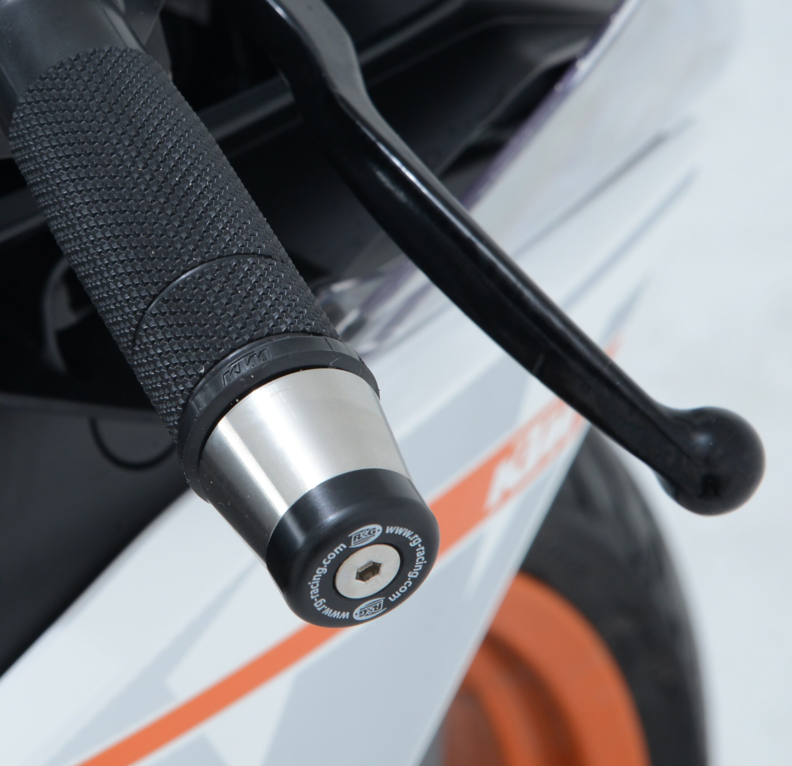 KTM RC 200 2022 R&G Bar End Sliders BE0085BK
