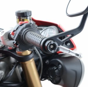 Triumph Speed Triple R 2016 R&G Bar End Sliders BE0102BK