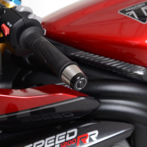 Triumph Speed Triple 1200 RR 2022 R&G Bar End Sliders BE0194BK