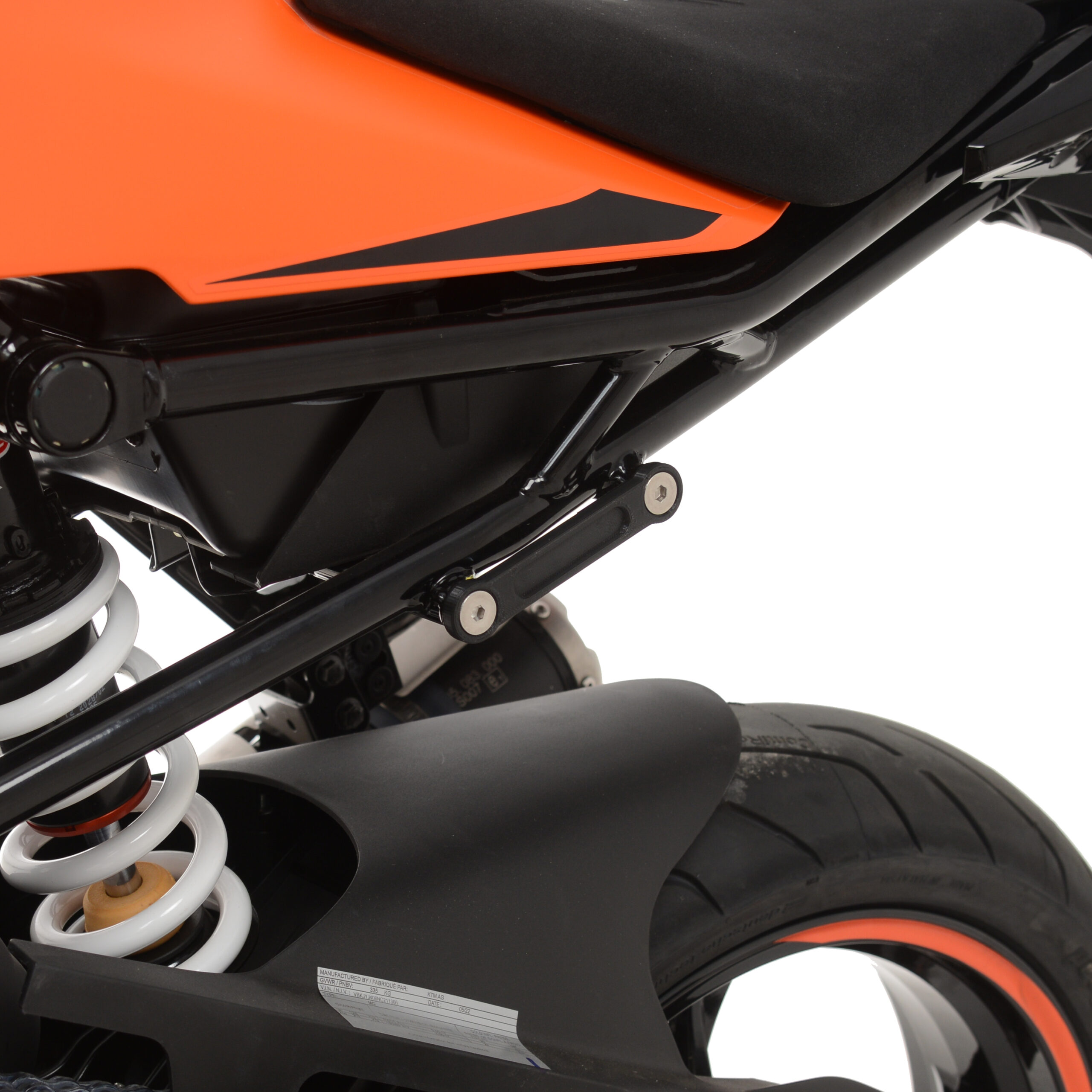 KTM RC 200 2022 R&G Blanking Plates BLP0127BK