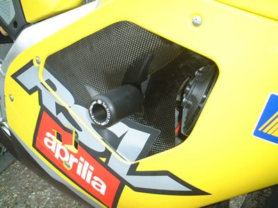 Aprilia RSVR 2001-2003 R&G Crash Protectors - Classic Style CP0002BL