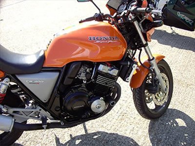 Honda CB400 2003 R&G Crash Protectors - Classic Style CP0091BL