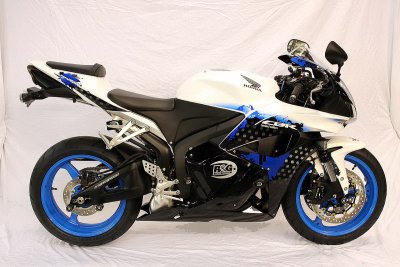 Honda CBR600RR 2009-2012 R&G Crash Protectors CP0245BL