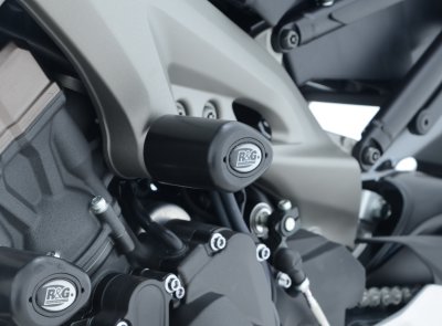 Yamaha MT-09 Tracer (FJ-09) 2015-2020 R&G Crash Protectors CP0355BL