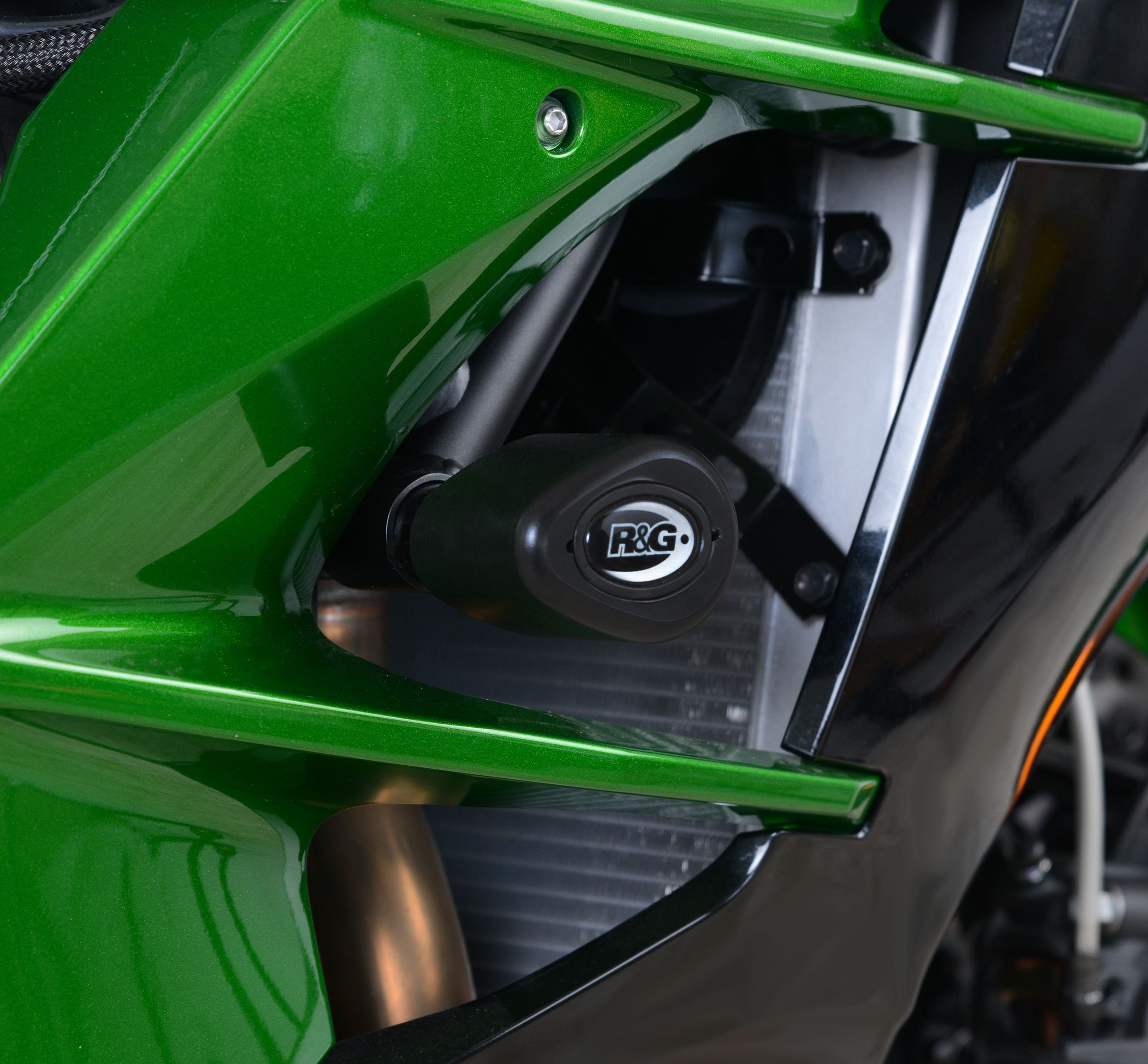 Kawasaki Ninja H2 SX 2018-2023 R&G Crash Protectors CP0445BL