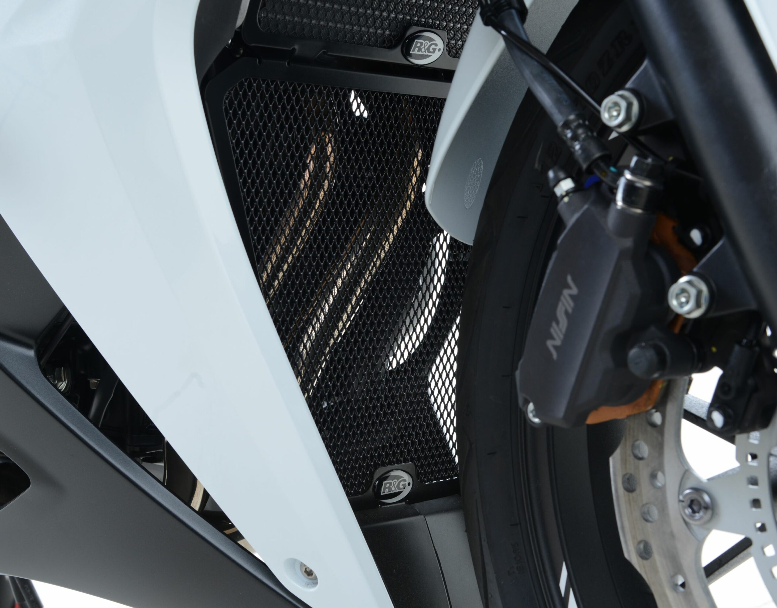 Honda CBR500R 2016-2018 R&G Downpipe Grilles DG0020BK