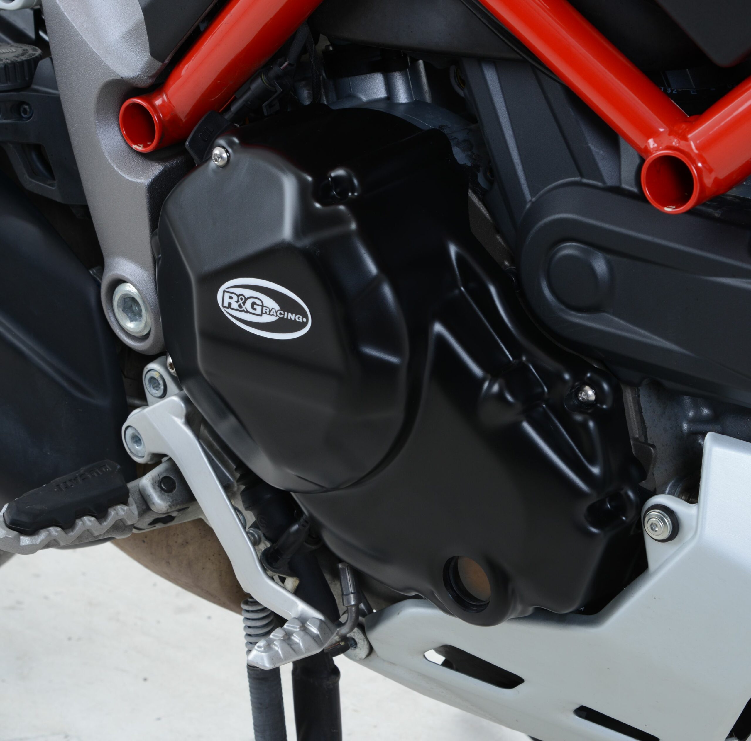 Ducati Multistrada 1200 Enduro 2016-2018 R&G Engine Case Cover ECC0205BK