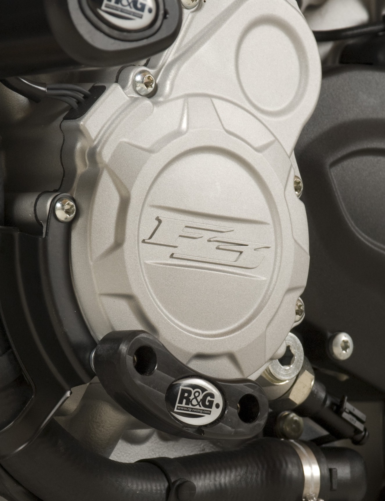 MV Agusta Stradale 800 2015-2018 R&G Engine Case Slider ECS0074BK