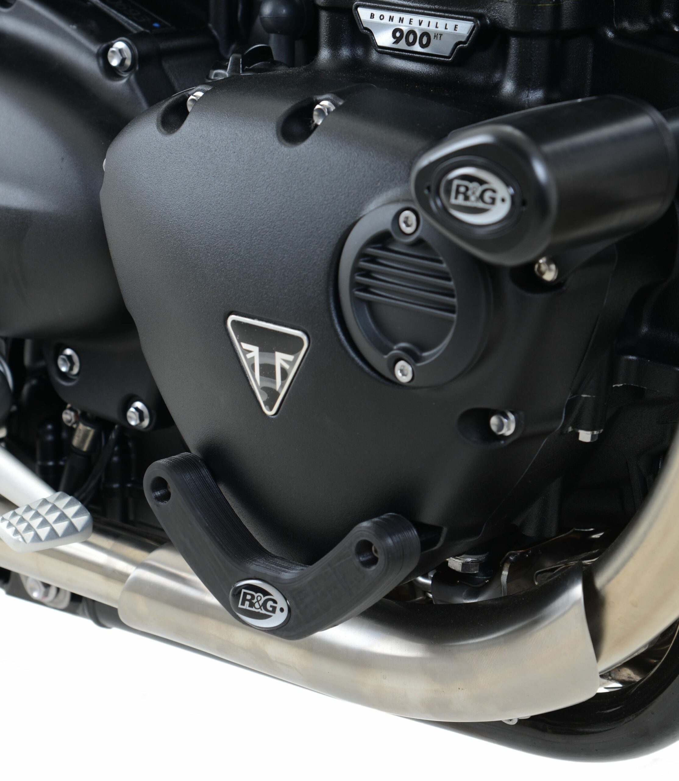 Triumph Scrambler 1200 XE 2019-2023 R&G Engine Case Slider ECS0109BK
