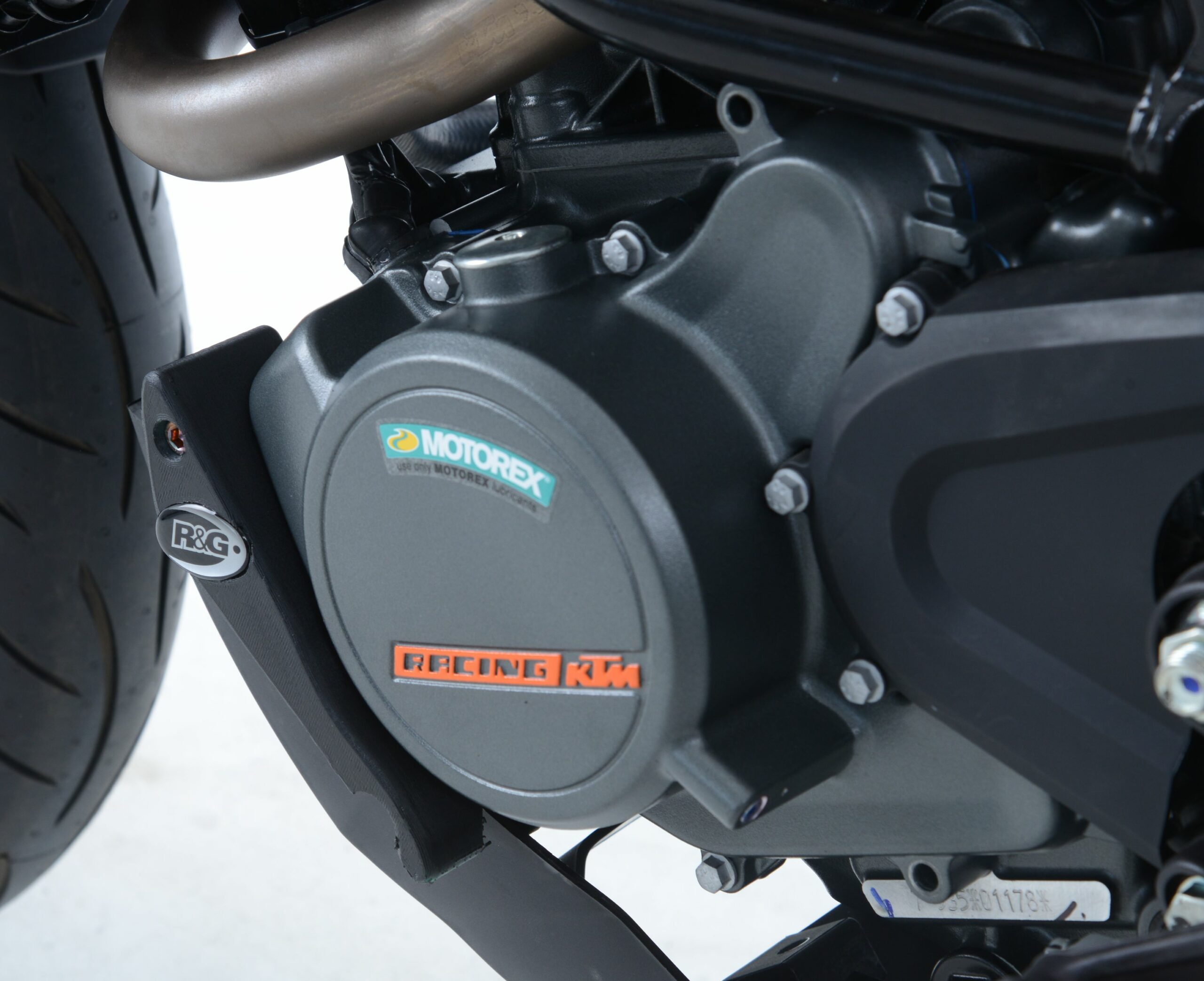 KTM 125 Duke 2017-2023 R&G Engine Case Slider ECS0119BK